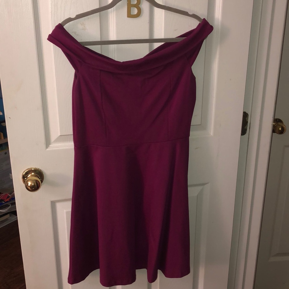 Purple wine colored Lulus dress!